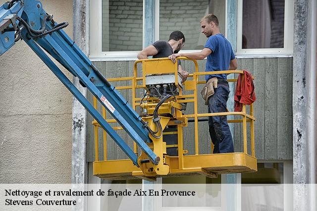 Nettoyage et ravalement de façade  aix-en-provence-13090 Debord Couvreur