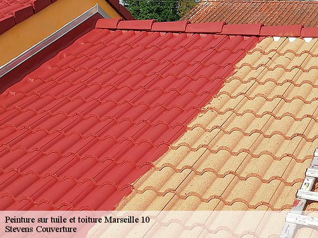 Peinture sur tuile et toiture 13010